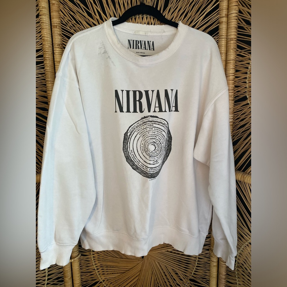 Grunge Nirvana Crewneck Sweatshirt
